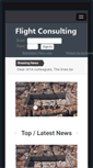 Mobile Screenshot of flightconsulting.com
